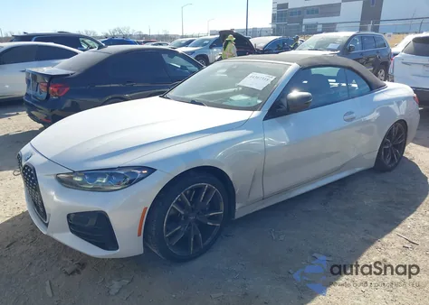 2021 BMW M440I z USA, uszkodzony, nr VIN WBA53AT08MCH04787